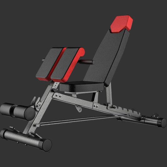 Multi-Functional FID Weight Bench for Full All-In-One Body Workout – Hyper Back Extension, Roman Chair, Adjustable Ab Sit up Bench, Incline Decline Bench, Flat Bench