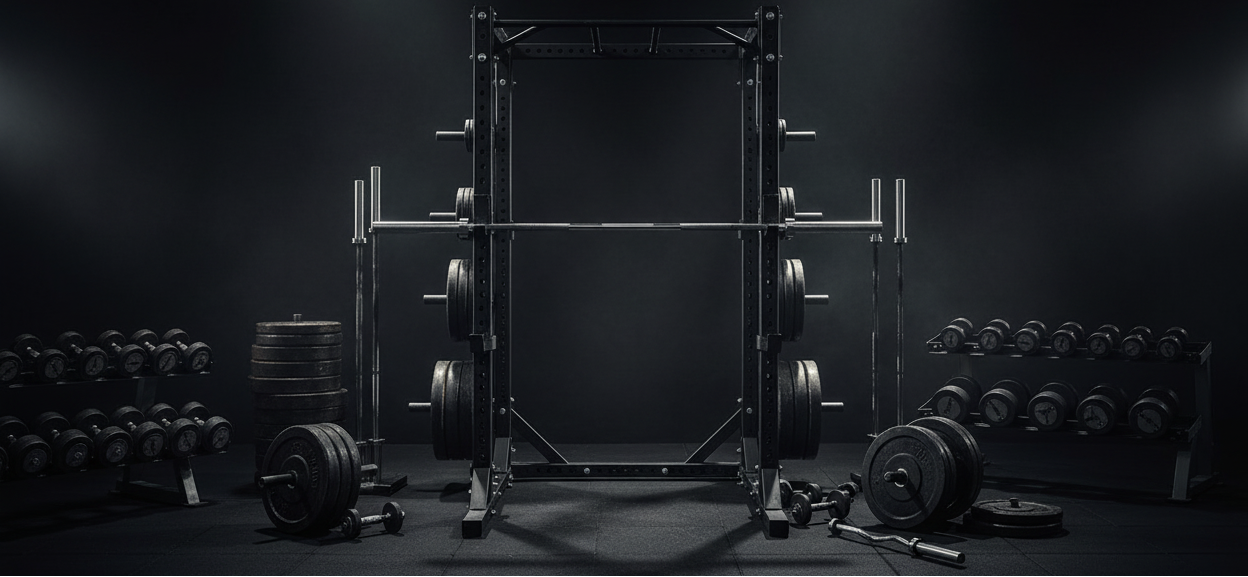 SteelForged Fitness Hero with Logo